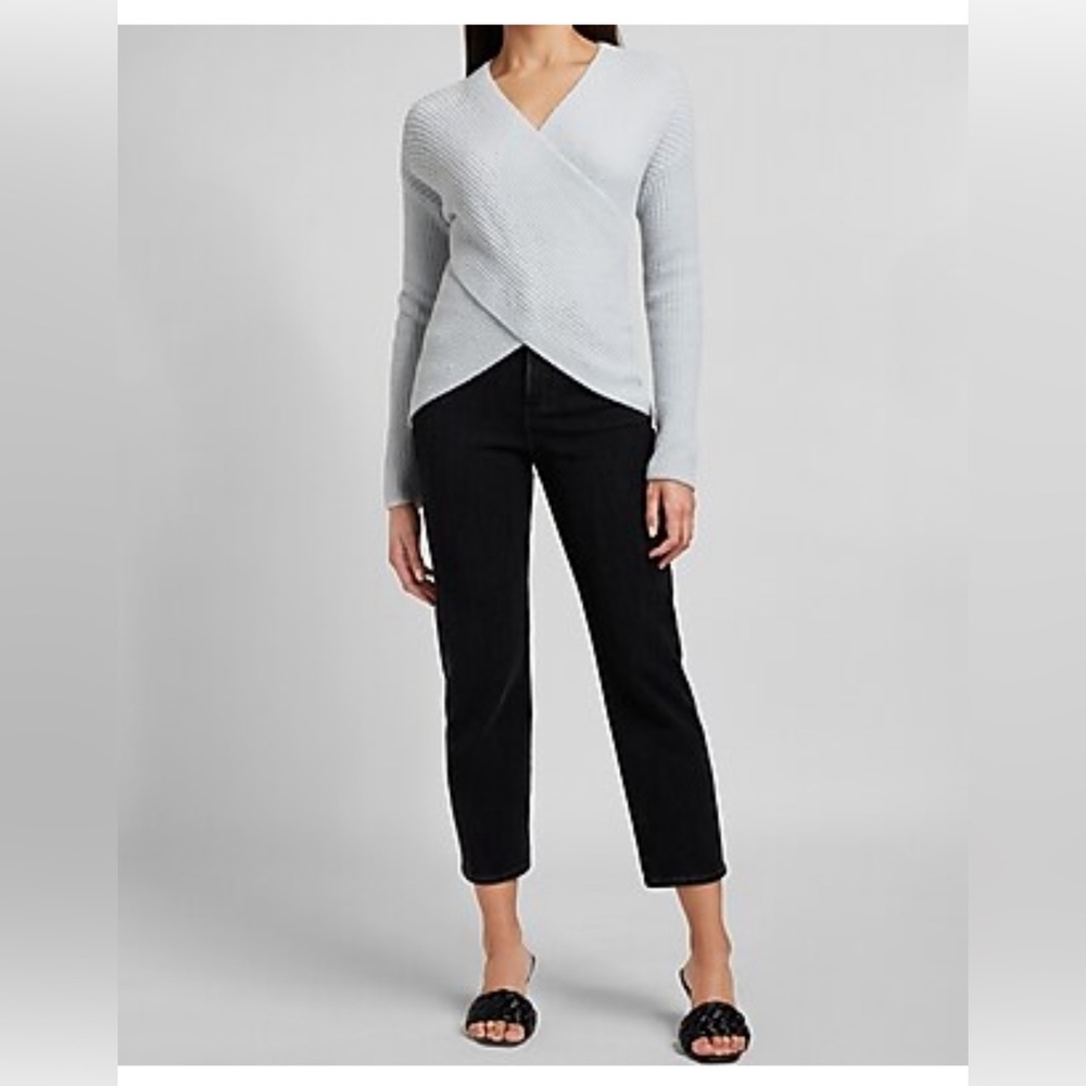 Express wrap sweater